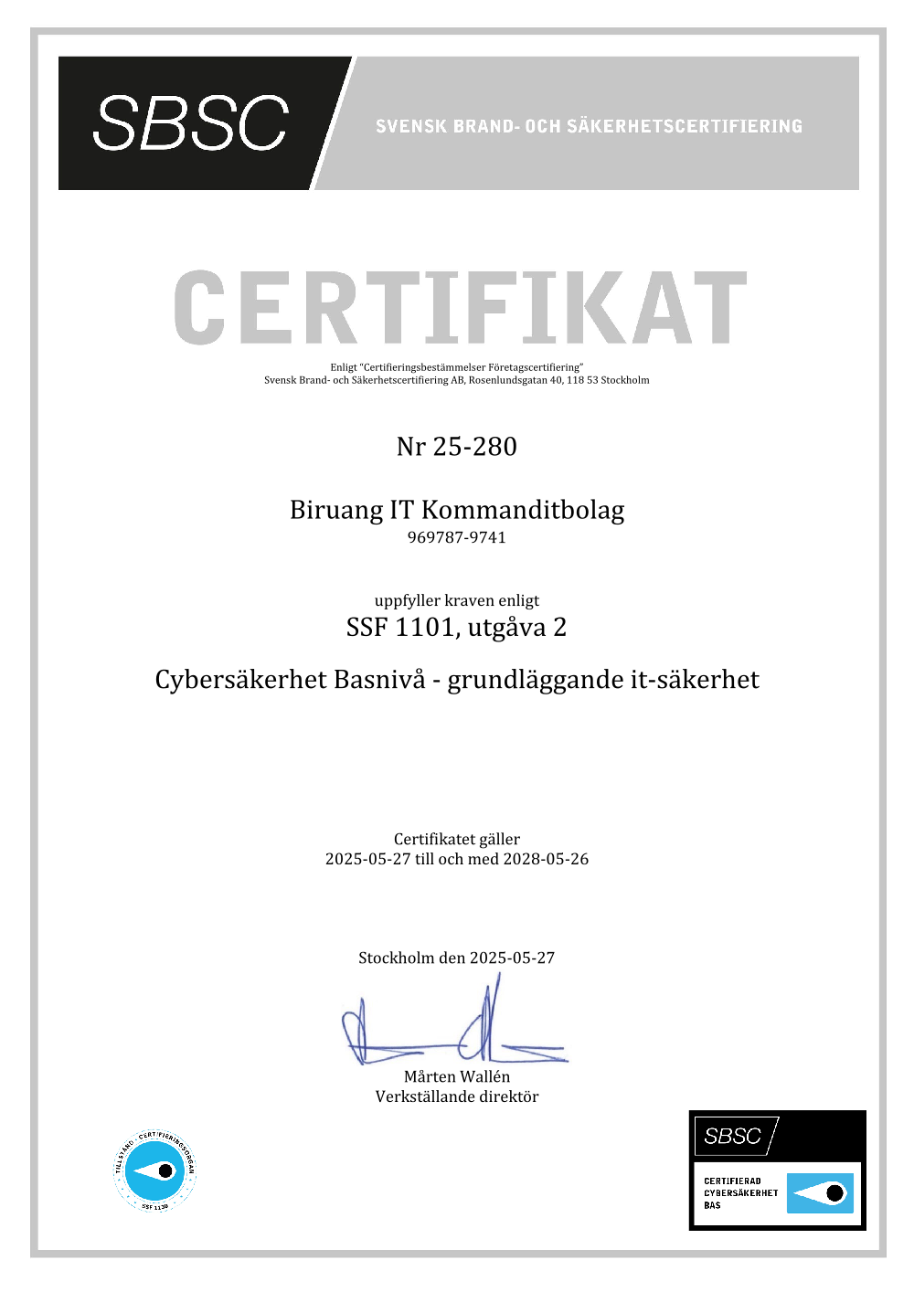 Certifikat